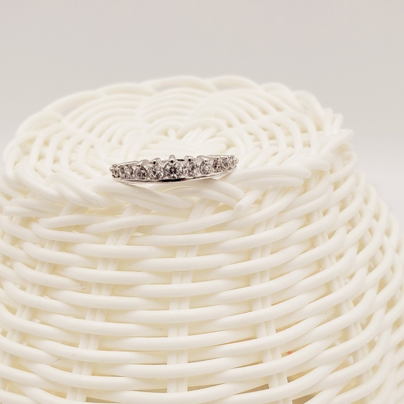 Sterling silver & cz ring NIB - Picture 7 of 9